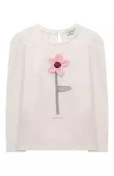 Хлопковый лонгслив Monnalisa