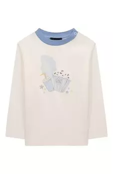 Хлопковый лонгслив Monnalisa