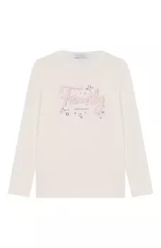 Хлопковый лонгслив Monnalisa