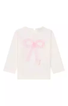 Хлопковый лонгслив Monnalisa