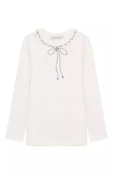 Хлопковый лонгслив Monnalisa