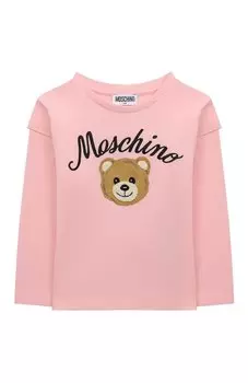 Хлопковый лонгслив Moschino