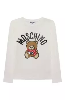 Хлопковый лонгслив Moschino
