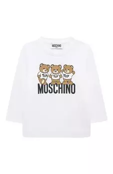 Хлопковый лонгслив Moschino