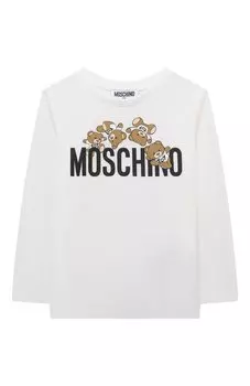 Хлопковый лонгслив Moschino