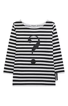 Хлопковый лонгслив Moschino