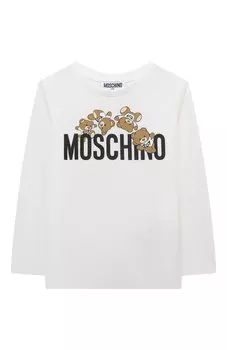 Хлопковый лонгслив Moschino