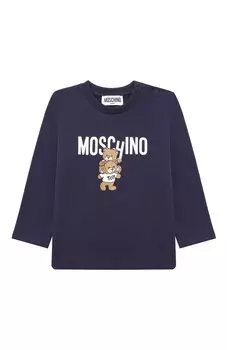 Хлопковый лонгслив Moschino