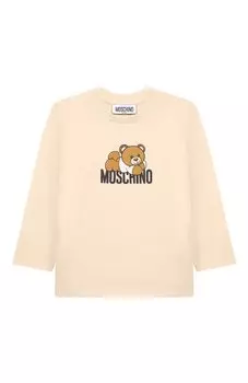 Хлопковый лонгслив Moschino