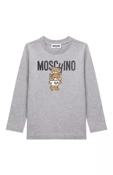 Хлопковый лонгслив Moschino