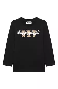 Хлопковый лонгслив Moschino