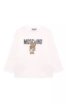 Хлопковый лонгслив Moschino