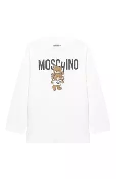Хлопковый лонгслив Moschino