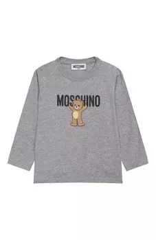 Хлопковый лонгслив Moschino