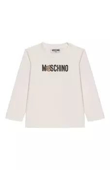 Хлопковый лонгслив Moschino