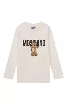 Хлопковый лонгслив Moschino