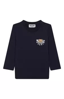 Хлопковый лонгслив Moschino