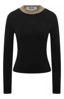 Хлопковый лонгслив MSGM