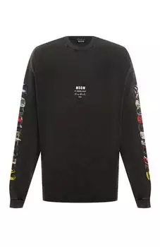 Хлопковый лонгслив MSGM