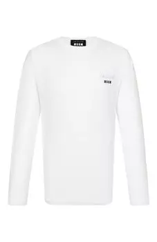 Хлопковый лонгслив MSGM