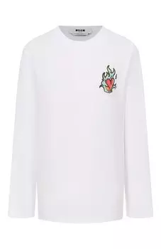 Хлопковый лонгслив MSGM