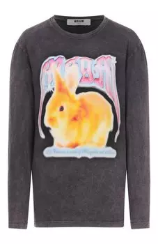 Хлопковый лонгслив MSGM