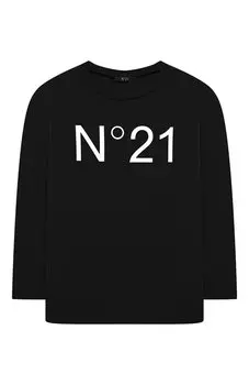 Хлопковый лонгслив N21