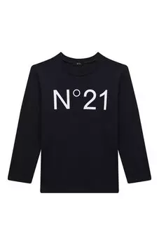 Хлопковый лонгслив N21