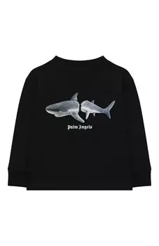 Хлопковый лонгслив Palm Angels