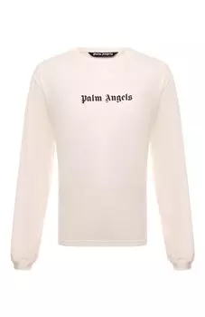 Хлопковый лонгслив Palm Angels