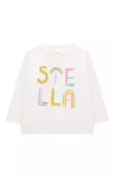 Хлопковый лонгслив Stella McCartney