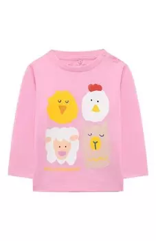 Хлопковый лонгслив Stella McCartney