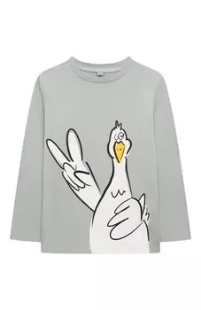 Хлопковый лонгслив Stella McCartney