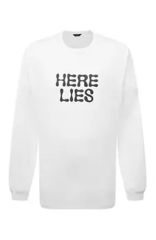 Хлопковый лонгслив Tee Library