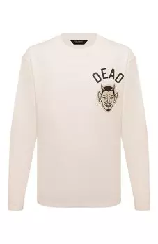 Хлопковый лонгслив Tee Library