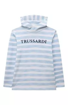 Хлопковый лонгслив Trussardi junior