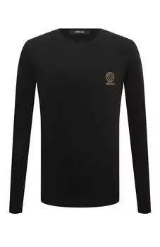Хлопковый лонгслив Versace