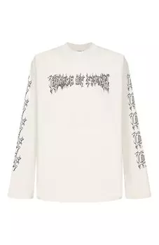 Хлопковый лонгслив VETEMENTS
