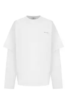 Хлопковый лонгслив VETEMENTS