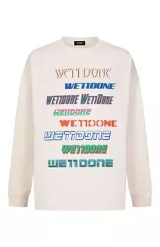 Хлопковый лонгслив We11done