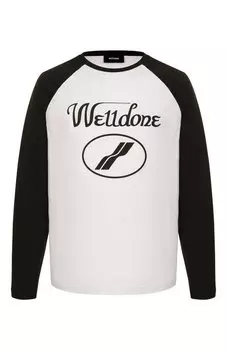 Хлопковый лонгслив We11done