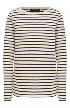 Хлопковый лонгслив Weekend Max Mara