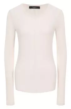 Хлопковый лонгслив Weekend Max Mara