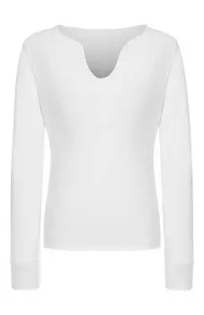 Хлопковый лонгслив-хенли Zadig and Voltaire