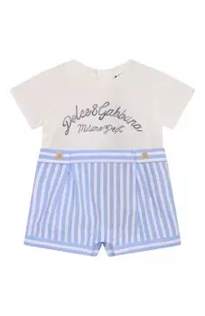 Хлопковый песочник Dolce & Gabbana