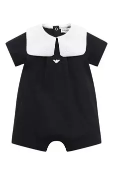 Хлопковый песочник Emporio Armani