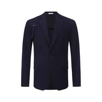 Хлопковый пиджак Alexander McQueen