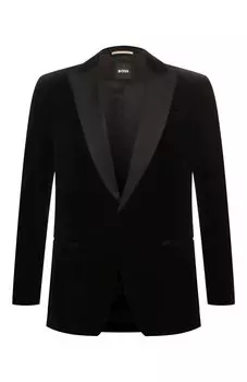 Хлопковый пиджак BOSS
