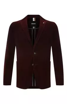 Хлопковый пиджак BOSS