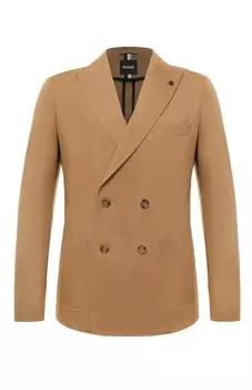 Хлопковый пиджак BOSS